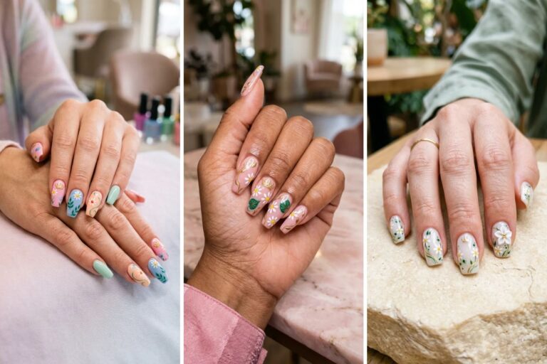 17 Daisy Nails Designs for Anyone Who Loves Floral Nails