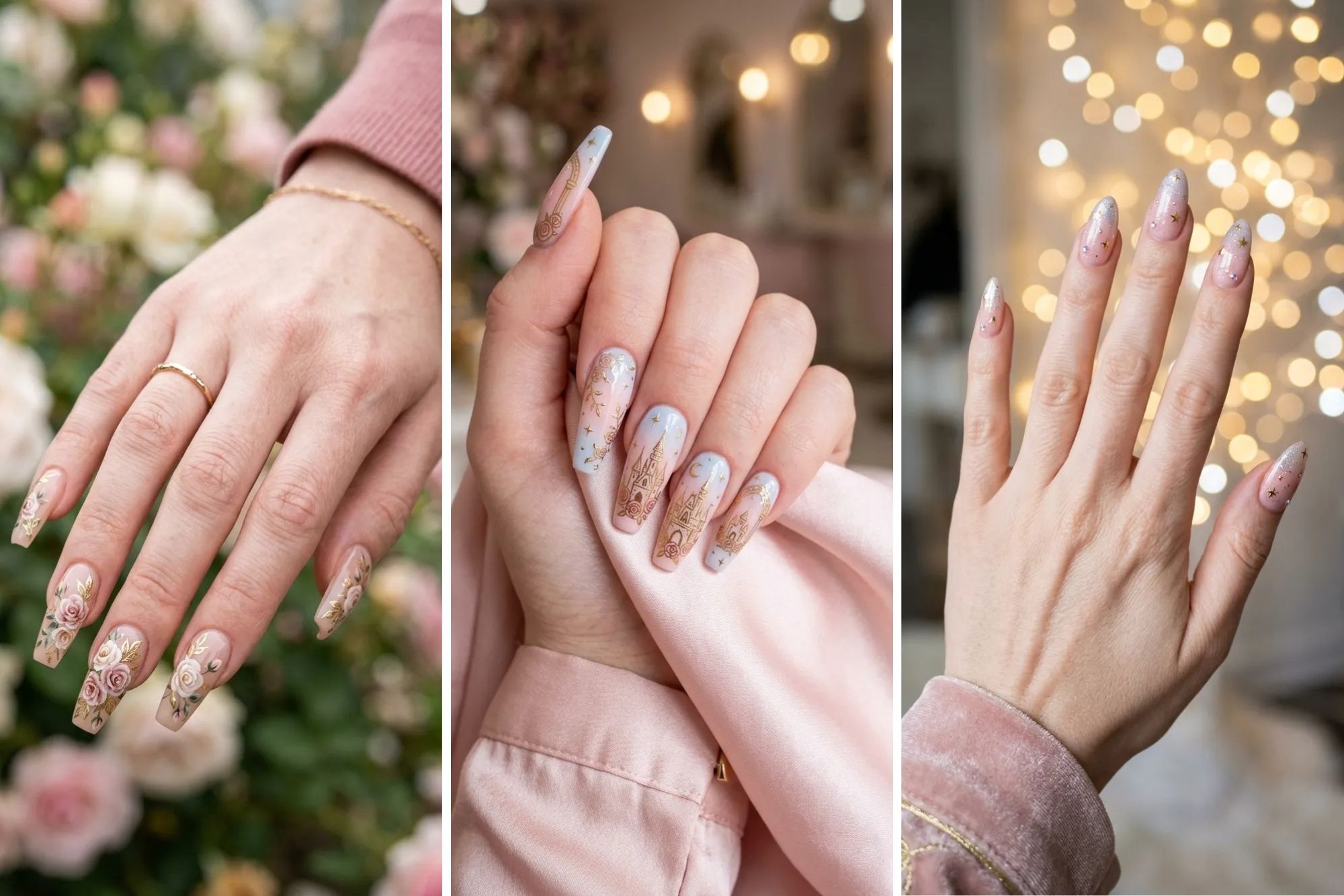 18 Disney Nails Princess Aurora Designs for a Magical Manicure