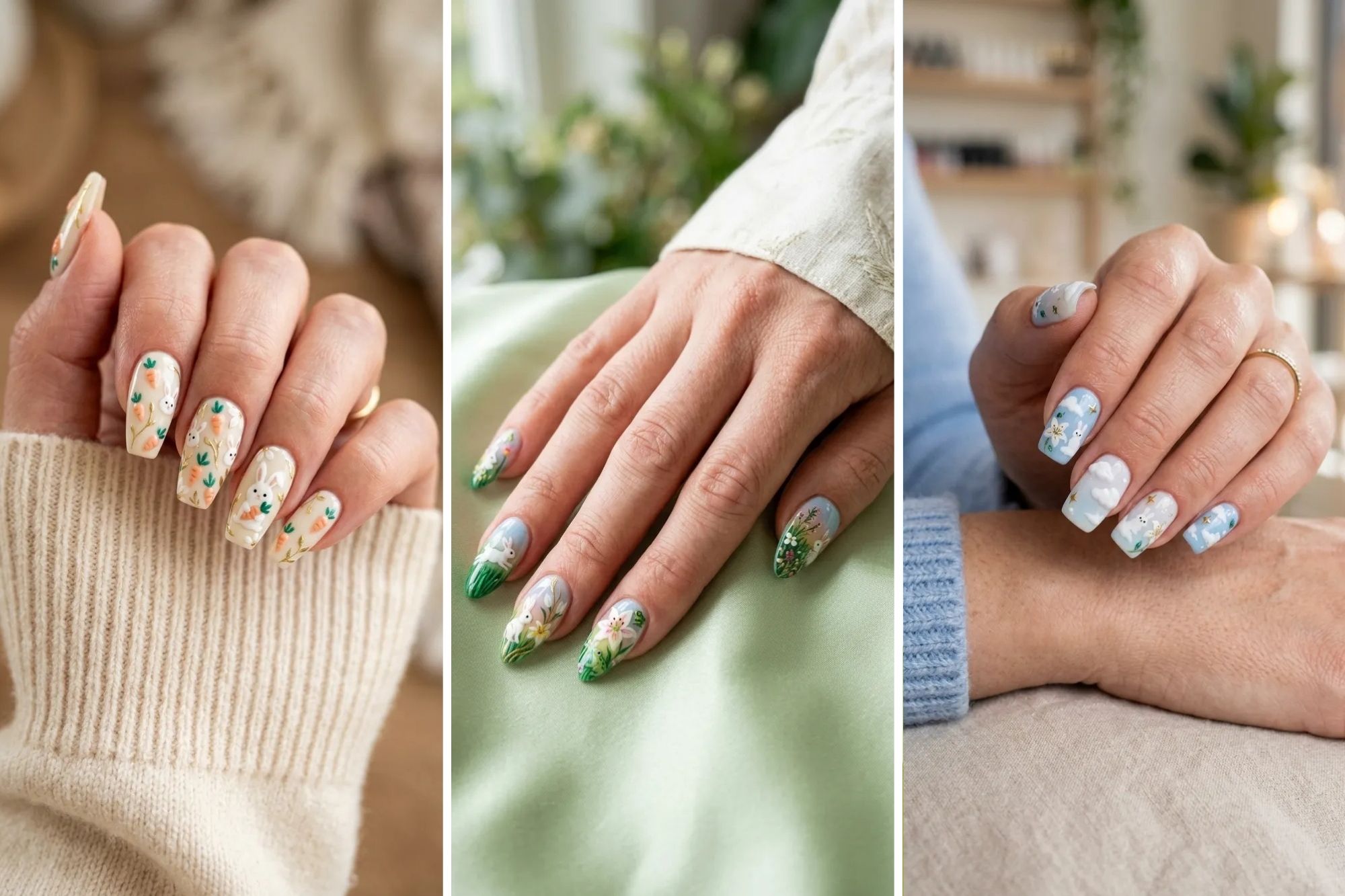 15 Bunny Nails for a Soft and Whimsical Everyday Look