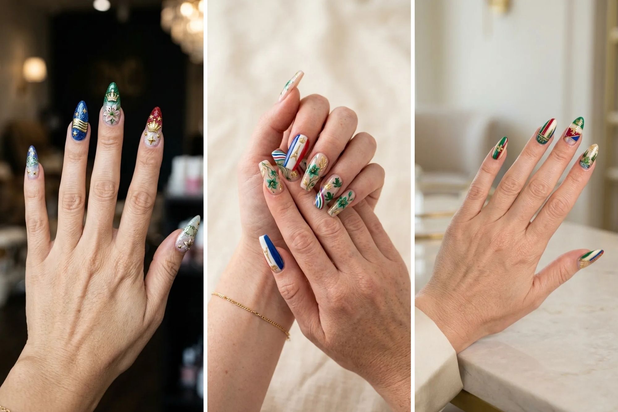 15 Flag Nails for a Creative Celebration Style