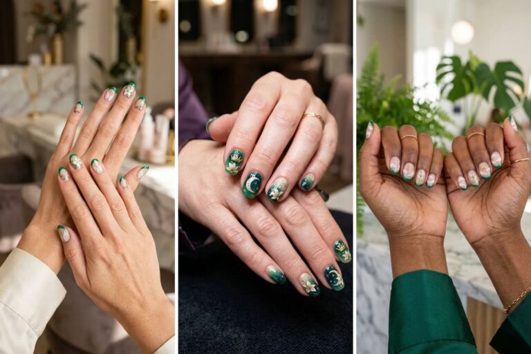 15 Halloween Nail Designs Angel With Delicate Heavenly Details