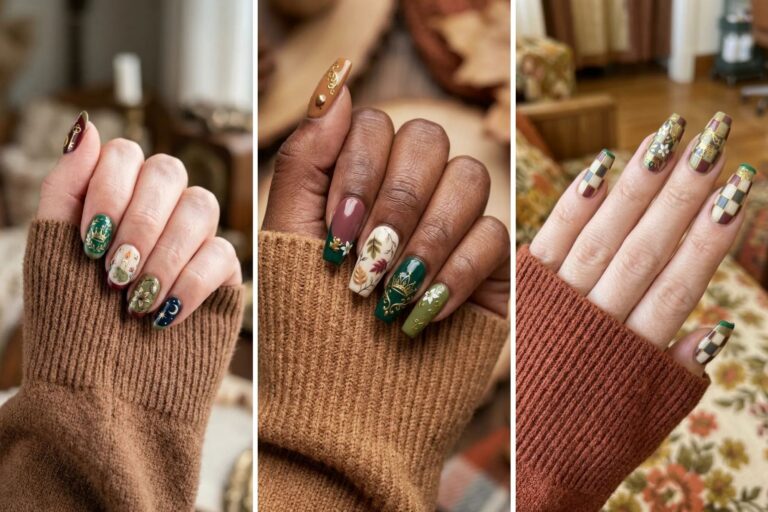 16 Vintage Halloween Nails with Charming Retro Details
