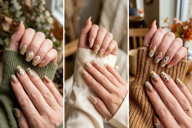 18 Cute Halloween Nails with Pretty Seasonal Accents